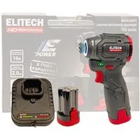 Винтоверт ELITECH HD CS 1602L E2201.071.01 (с 2-мя АКБ, кейс)