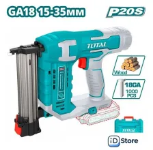 Гвоздезабиватель Total TCBNLI3505 (без АКБ, кейс)