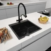 Кухонная мойка ARFEKA Eco AR 500500 Black PVD Nano Decor Volcanic Rock