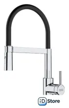 Смеситель Franke Lina Semi-pro 115.0626.085 (хром/черный)