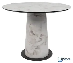 Кухонный стол Lepremo AV 1317 HPLМДФ 1000 (виктори натуральный/черный)