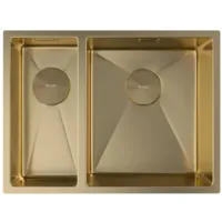 Мойка кухонная ZorG Zerox 58-2 U / IF-L PVD Gold