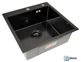 Кухонная мойка ARFEKA Eco AR 500500 Black PVD Nano Decor Millet Grains