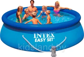 Надувной бассейн 366x76см, Intex Easy Set 28132 фильтр-насос