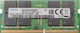 Оперативная память Samsung 32GB DDR4 SODIMM PC4-25600 M471A4G43AB1-CWE