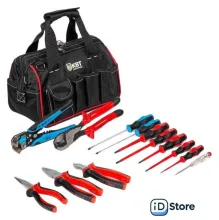 Электромонтажный набор КВТ Эксплуатационщик НИЭ-07 87135 (13 предметов)