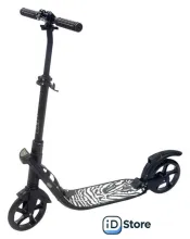 Двухколесный подростковый самокат Indigo Comfort IN053 (черный)