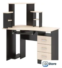 Стол Стендмебель 1 (дуб белфорт/венге)