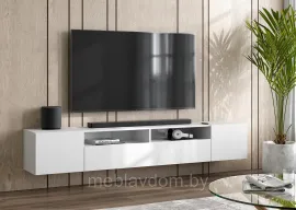 Тумба для ТВ NN Мебель Денвер Белый (2м)
