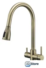 Смеситель Paulmark Lange La214212-BR (бронза)