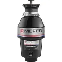 Измельчитель пищевых отходов Meferi MFD380 PUSH POWER с пневмокнопкой в комплекте