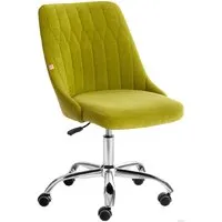 Офисное кресло TetChair Swan (флок, олива)