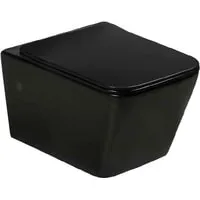 Унитаз подвесной Vincea Q-Line VT1-12MB (черный матовый)