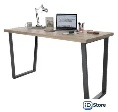 Стол Домус СП013B-K017 12.013.401.07 (черный/вяз светлый)