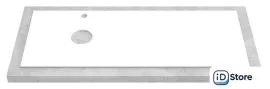 Мебель для ванных комнат ЗОВ Столешница 13 CKP13W1195458C2S (белый)