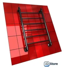 Полотенцесушитель Двин J Black 80x50