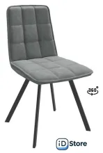 Стул Мамадома Rom D-R 360 (k10 Антрацит замша Lux/черный)