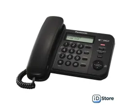 Проводной телефон Panasonic KX-TS2356RUB (черный)
