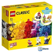 Набор деталей LEGO Classic 11013 Прозрачные кубики