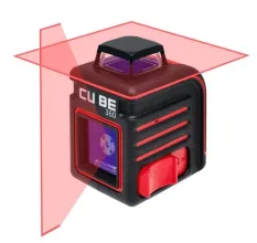 Уровень строительный ADA Instruments Cube 360 Basic Edition красный, черный