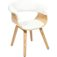 Стул TetChair Vimta mod.8021 (натуральный/белый)