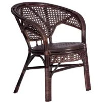 Кресло садовое TetChair Pelangi 02/15B (грецкий орех, без подушки)