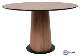 Кухонный стол Lepremo AV 1317 HPLМДФ 1200 (дуб вотан/черный)