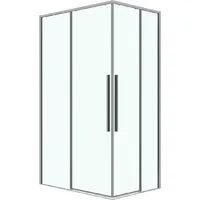 Душевой уголок Grossman Galaxy 110x70x195 300.K33.01.1170.10.00 (хром/прозрачное стекло)