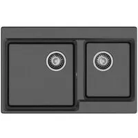Кухонная мойка GranFest GF-LV-780K (черный)