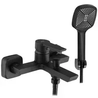 Смеситель для ванны Rea Argus black B6407