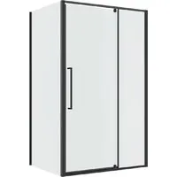 Душевой уголок Niagara Nova NG-35-11AGR-A80GR-34 110х80х195 (графит/прозрачное стекло)
