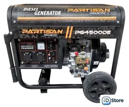 Дизельный генератор Partisan PG4500DE