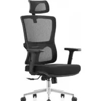 Офисное кресло SitUp Victoria Chrome (сетка Black/ткань Black)