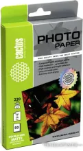 Фотобумага CACTUS Матовая 10x15 220 г/м2 50 листов CS-MA622050DS