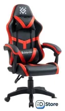 Игровое (геймерское) кресло Defender Synergy (черный/красный)