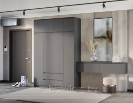 Прихожая Симпл Графит (2,4м)