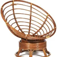 Кресло-качалка TetChair Papasan w 23/01 B (орех, без подушки)