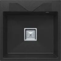 Кухонная мойка Polygran Blade 500 (черный)