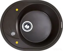 Кухонная мойка Zigmund Shtain Kreis OV 575 (швейцарский шоколад)