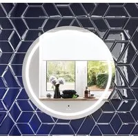 Мебель для ванных комнат AM.PM Круглое зеркало с контурной LED-подсветкой M85AMOX0801WG