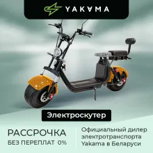 Электроскутер YAKAMA AP-H009-2, золотой