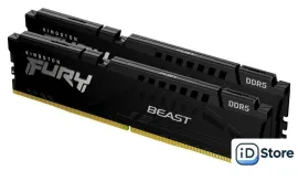 Оперативная память Kingston FURY Beast 2x32ГБ DDR5 6000 МГц KF560C30BBEK2-64