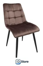 Стул AksHome Fred (коричневый/черный)