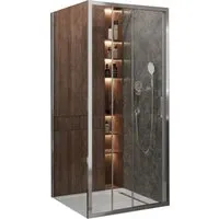 Душевая дверь Cezares MOLVENO-AHF-31-90/100-C-CR-IV