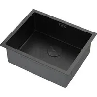 Кухонная мойка ARFEKA ECO AR 550450 POP-UP BLACK PVD NANO DECOR