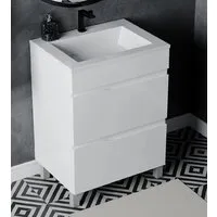 Мебель для ванных комнат Vela Тумба под умывальник Vela Вектор 60Н под Luxor TU41177