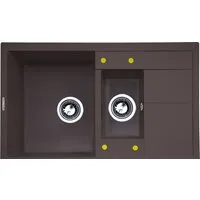 Кухонная мойка Zigmund Shtain Rechteck 780.2 (швейцарский шоколад)