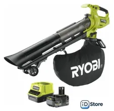 Садовая воздуходувка Ryobi RY18BVXA-150 5133005666 (с 1-им АКБ)