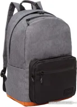 Школьный рюкзак Grizzly RQL-218-3 (черный/кирпичный)