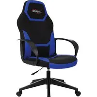 Игровое (геймерское) кресло Brabix Alpha GM-018 532638 (черный/синий)
